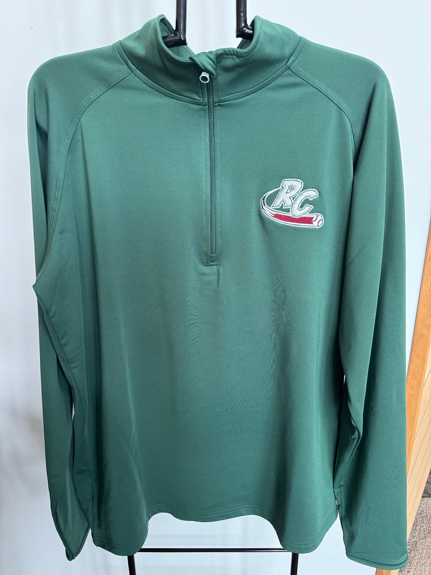 Green Quarter Zip