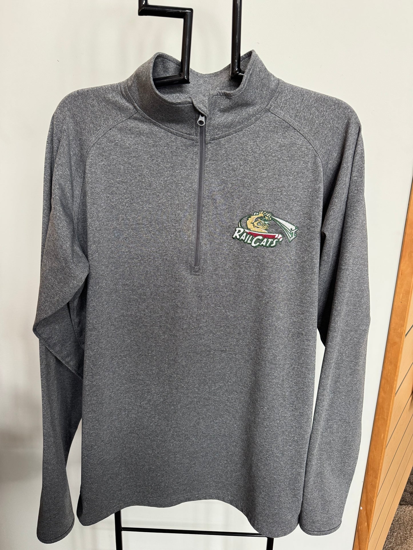 Grey Quarter Zip