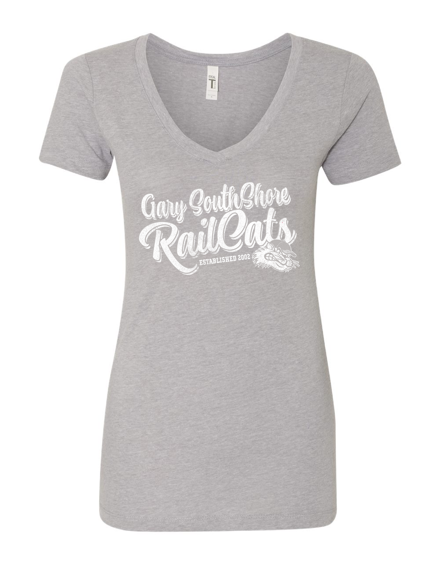 Womens Grey Vintage Tee