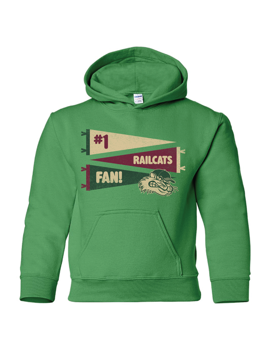 Youth #1 RailCats Fan Hoodie
