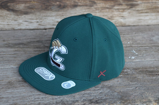 CapX On-Field Team Cap - Green/"G"