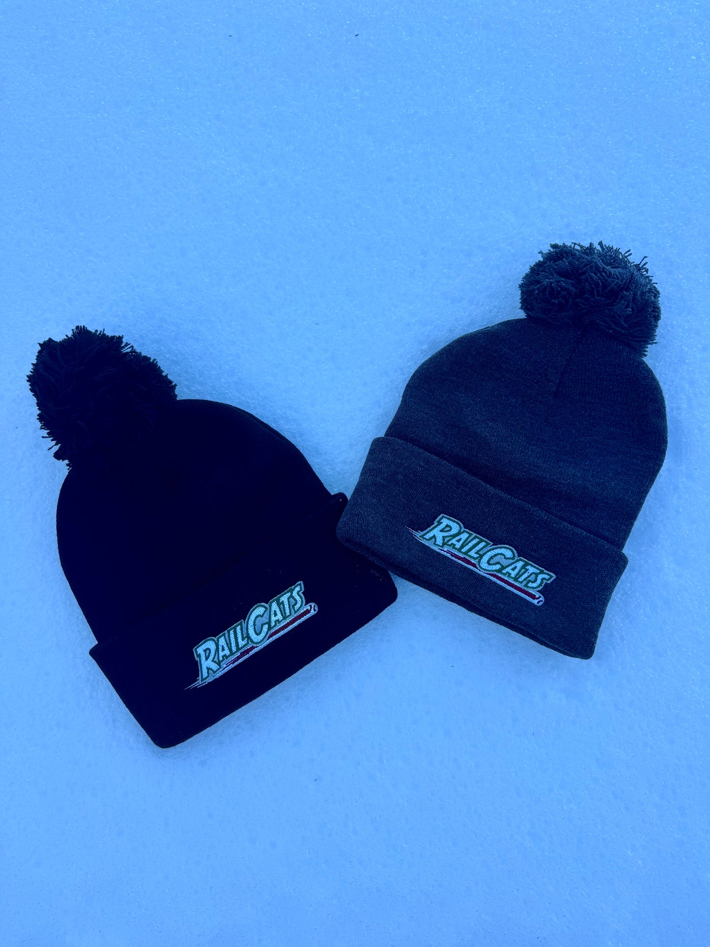 RailCats Beanie with Pom