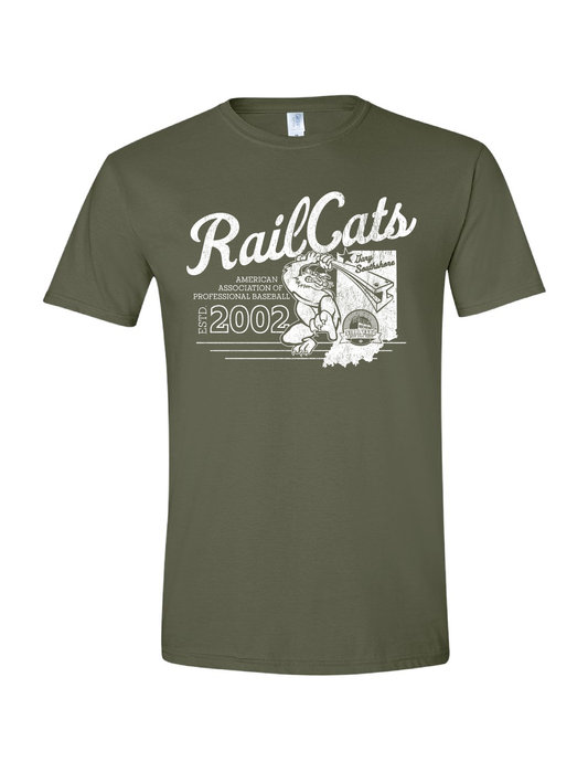 Retro Script Indiana T-Shirt