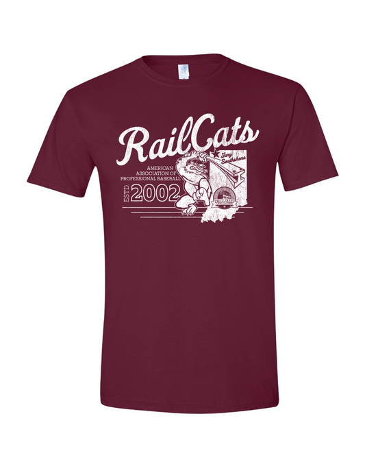 Retro Script Indiana T-Shirt