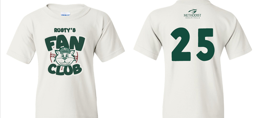Rusty's Fan Club Youth T-Shirt